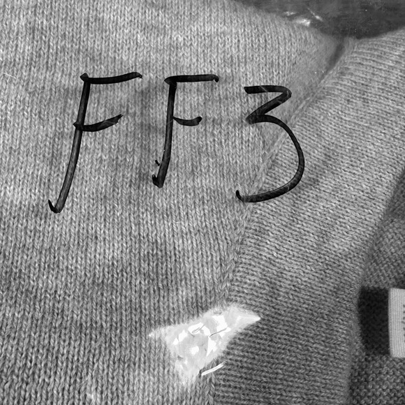 Eileen Fisher Sweater Dress Women Medium Gray Organic Cotton Knit Long Sleeve - Picture 9 of 9